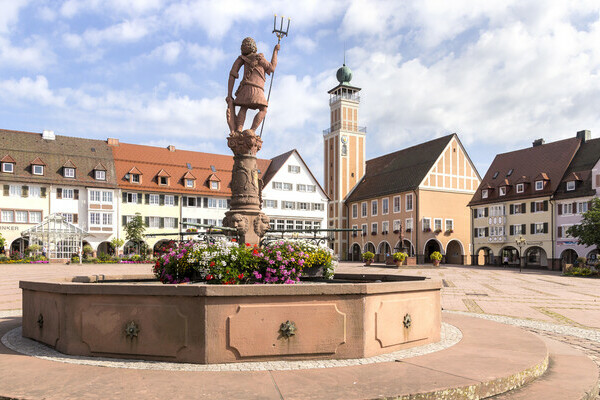 Blick auf das Freudenstädter Rathaus Bildnachweis: ©Freudenstadt Tourismus/Heike Butschkus Blick auf das Freudenstädter Rathaus Bildnachweis: ©Freudenstadt Tourismus/Heike Butschkus