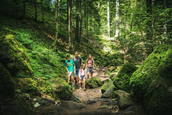 Familienwanderung Monbachtal Bildnachweis: �Locher Fotodesign & Manufaktur